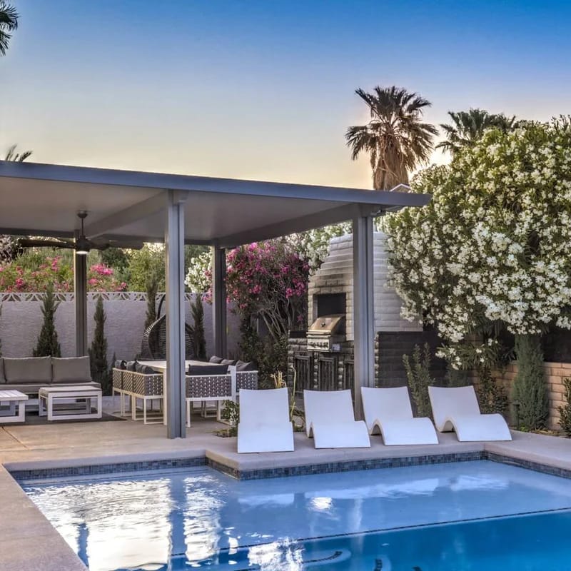 𖤓 Sunset Swim, a Lux Vegas Pool Villa w/ Spa